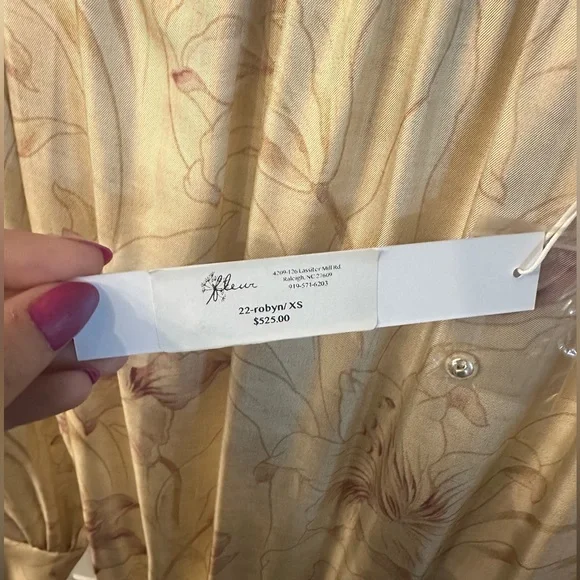 NEW Christy Lynn silk dress!! - Picture 5 of 5